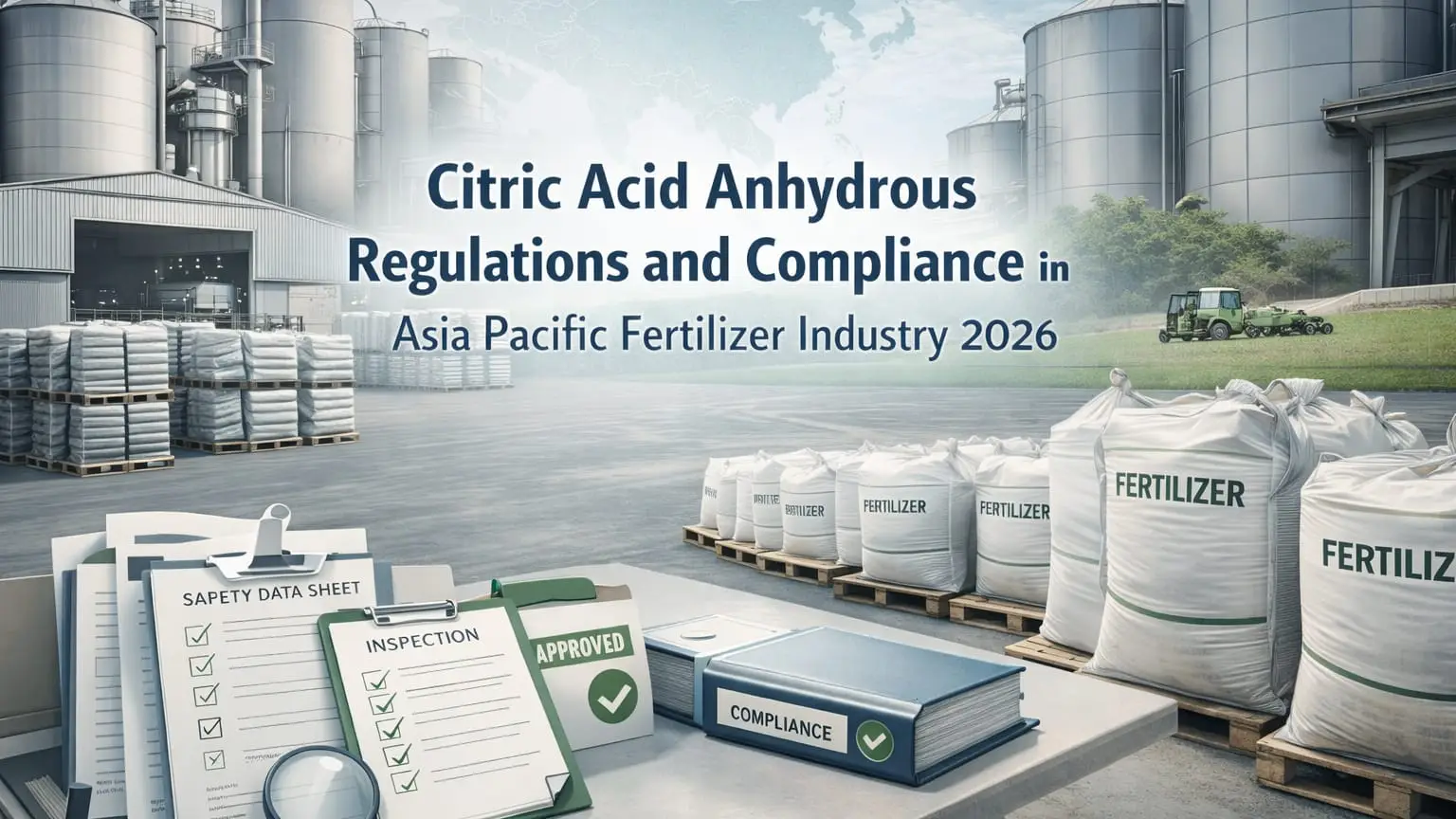 Citric Acid Anhydrous Regulations and Compliance in Asia Pacific Fertilizer Industry 2026