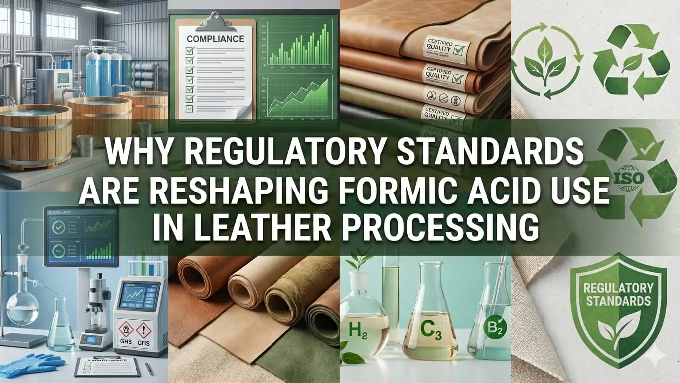 Why Regulatory Standards Are Reshaping Formic Acid Use in Leather Processing