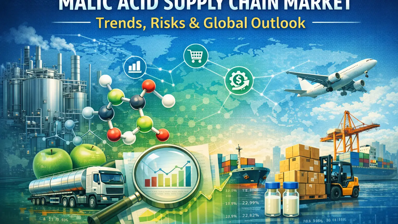 Malic Acid Supply Chain Market 2026: Trends, Risks & Global Outlook