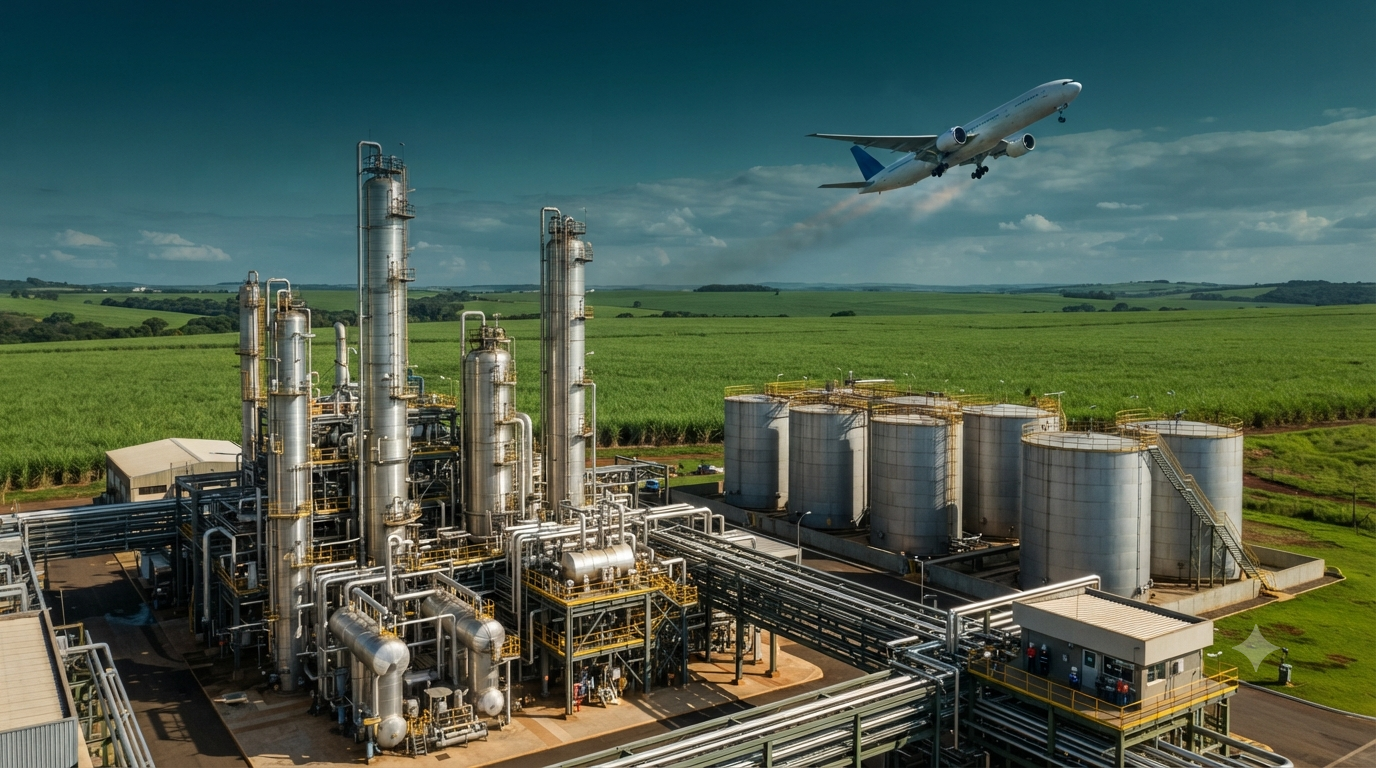 Sustainable Aviation Fuel From Ethanol: Latin America's First Large-Scale Bet on the ETJ Pathway
