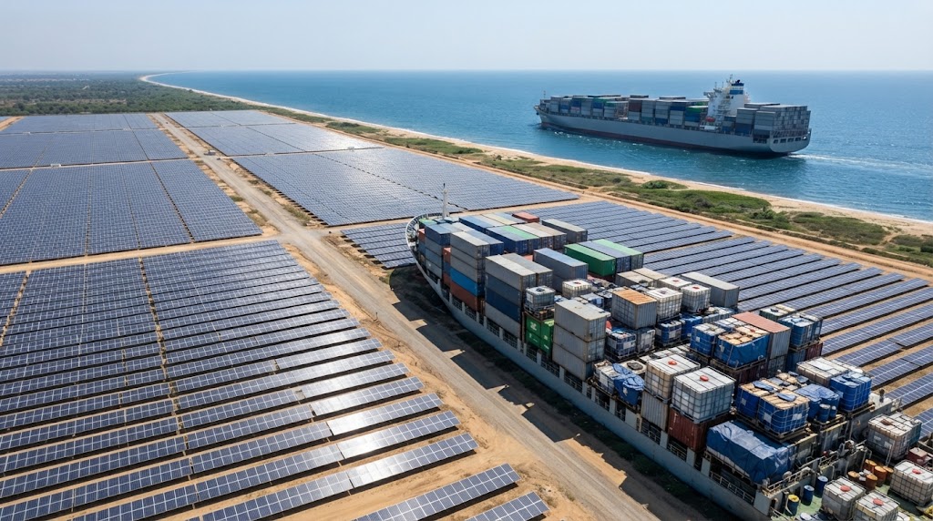 Japan's Chemical Pivot to India: A New Trade Corridor for Solar Materials
