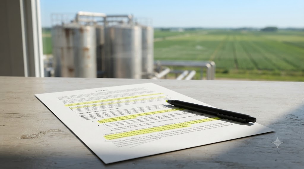 Lack of Agricultural Consultation on New Crop Protection Order Raises Industry Concerns