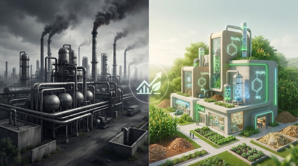 Aniline's Carbon Footprint Comes Into Focus as Biomass Alternatives Advance
