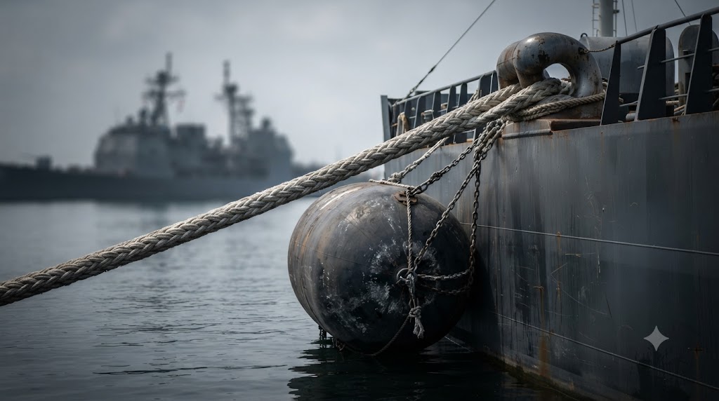 US Naval Forces Board a Chemical Tanker Carrying Naphtha Near Hormuz