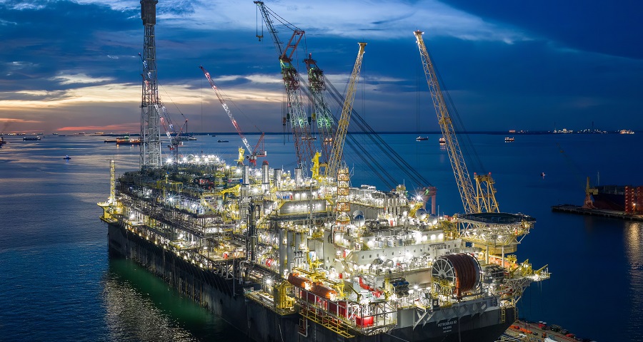 Petrobras' New P-80 Platform Departs Singapore for the Búzios Field